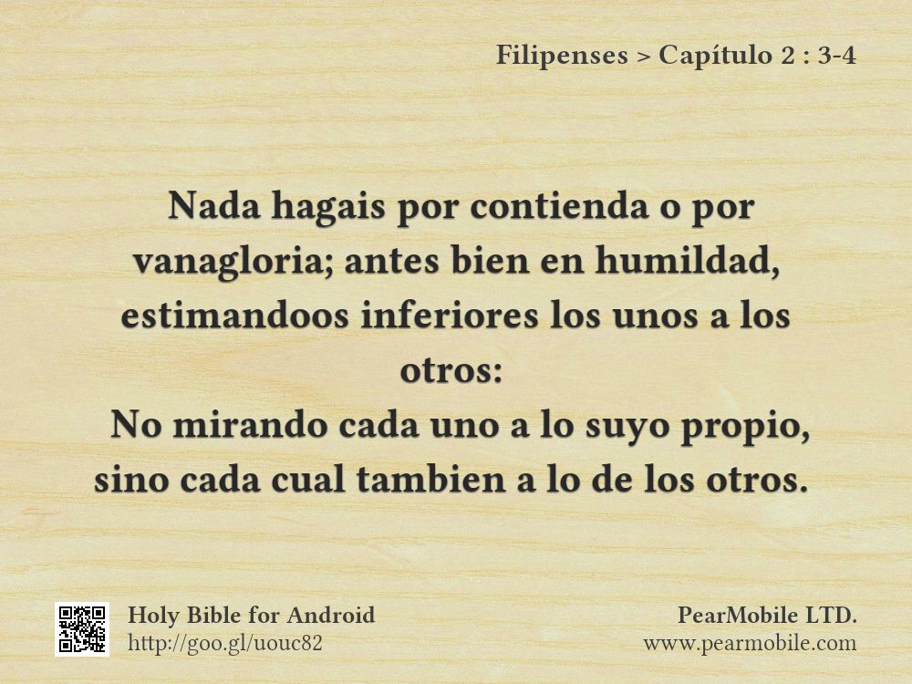 Filipenses, Capítulo 2:3-4